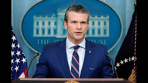 Defense Secretary Pete Hegseth & Gen. Dan Caine Hold a Pentagon Press Briefing On Iran Bombing