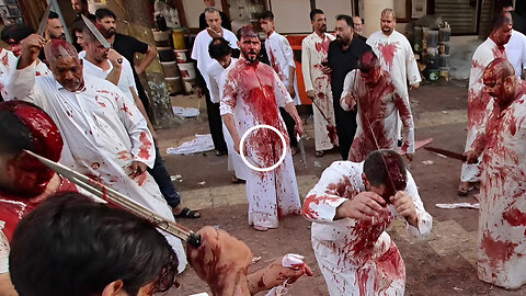 ASHURA - Shiite Muslim blood for Imam Hussain
