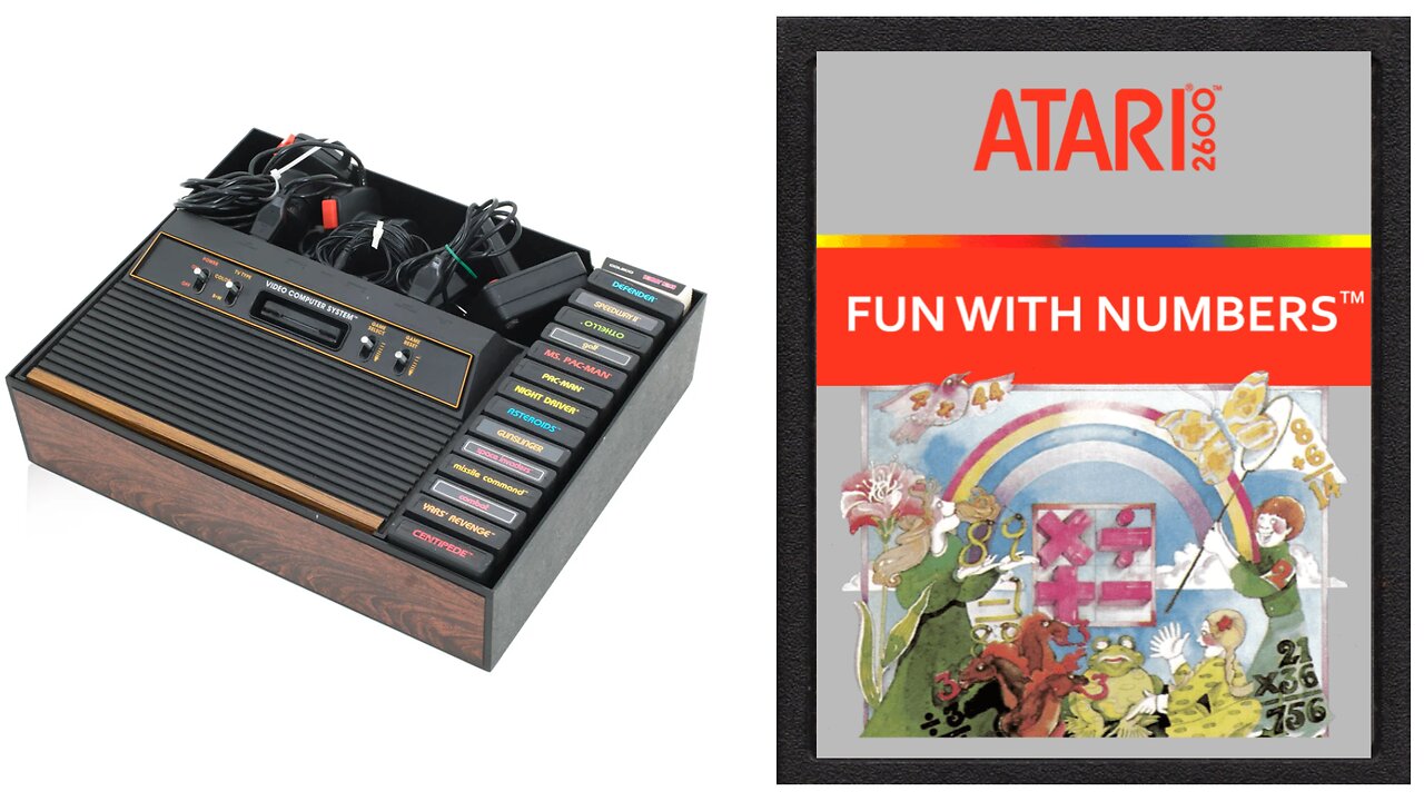 Atari 2600 - Fun With Numbers
