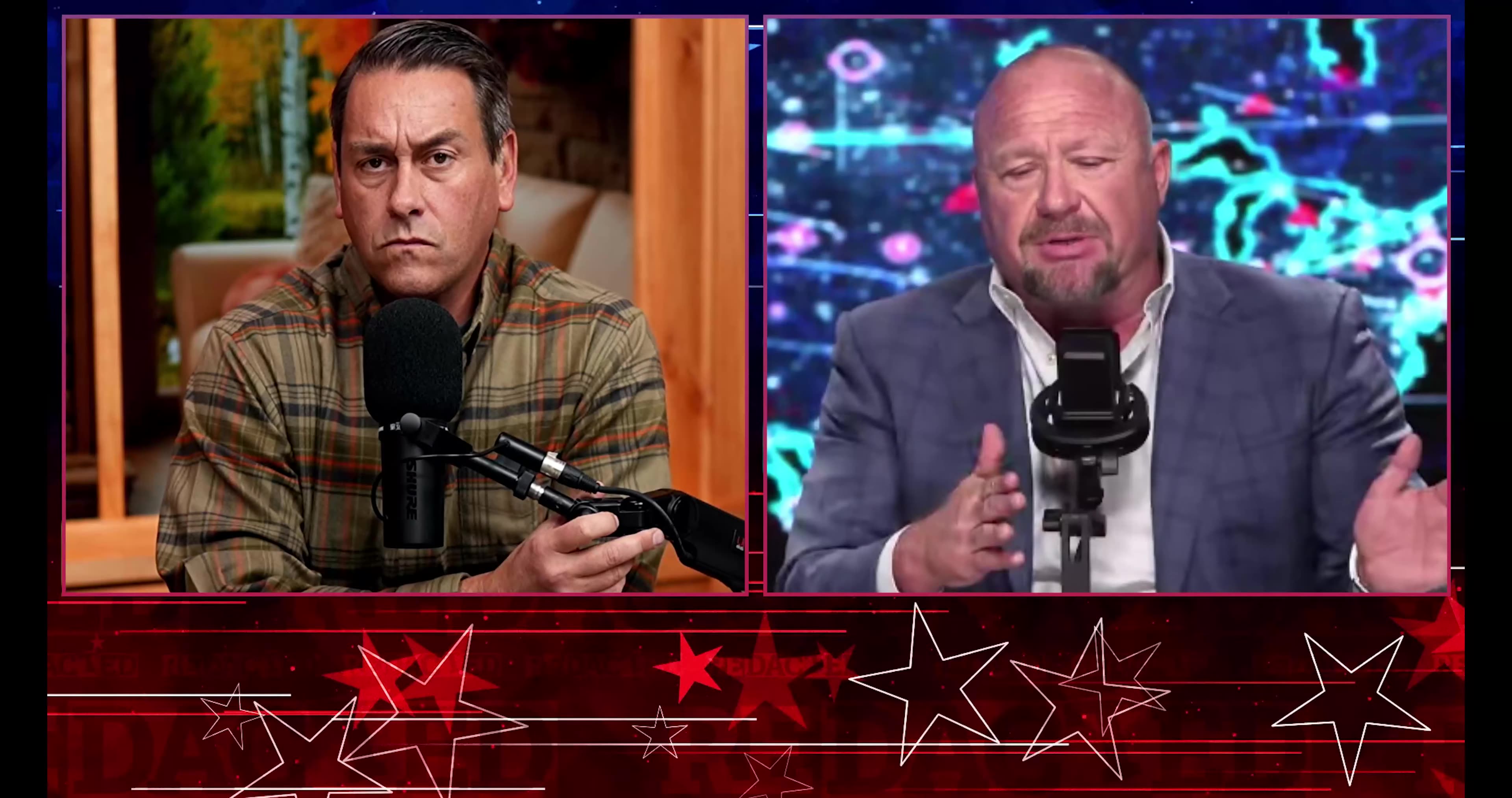 Redacted - Alex Jones warning to President Trump this is an EMERGENCY!