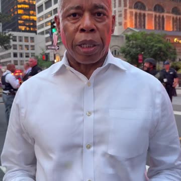 NYC Mayor Eric Adams Provides Update on shooting