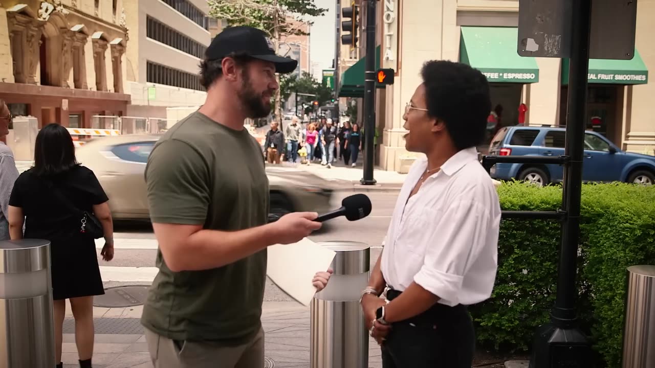 A Gay Lib and A Straight Conservative Debate Deporting Illegals | Talking with People