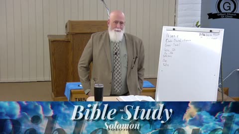 Sunday morning bible study