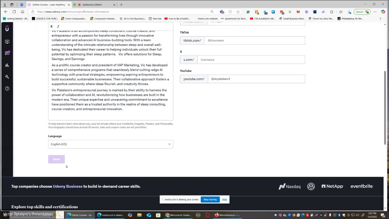 Profile Perfection Udemy (Unofficial) 3