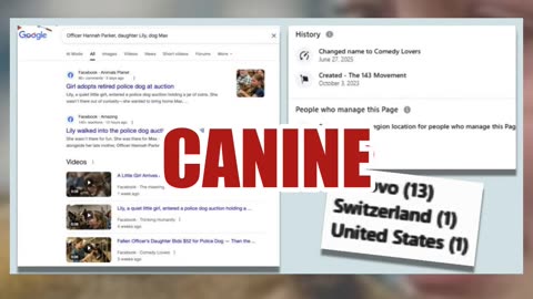 Fact Check: Girl Lily Getting Dead Mom Hannah Parker's Retired Police Dog Max At Auction Is NOT Real