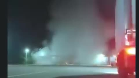 : Atentado con explosivos destruyó el peaje de La Lizama