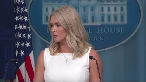 White House briefing with Karoline Leavitt - August 19, 2025