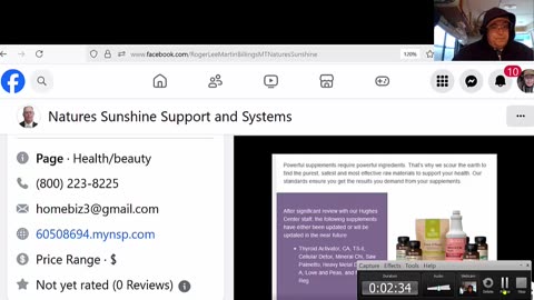 Roger Lee Martin and Nature's Sunshine - Products and Site - Healthy Summer - 5-25-25