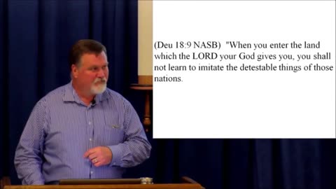 Deuteronomy 18 – All things that are detestable to Elohim. Don't resemble their practices 2023