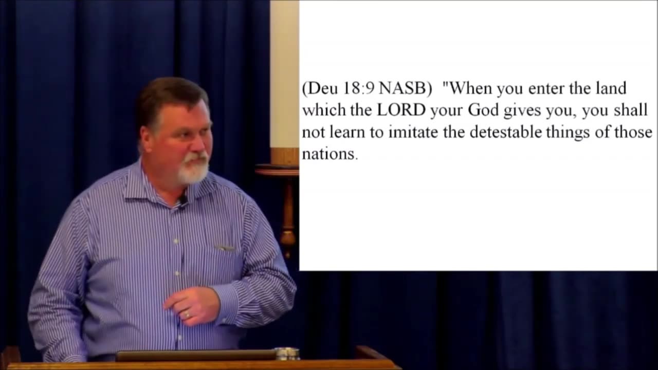 Deuteronomy 18 – All things that are detestable to Elohim. Don't resemble their practices 2023