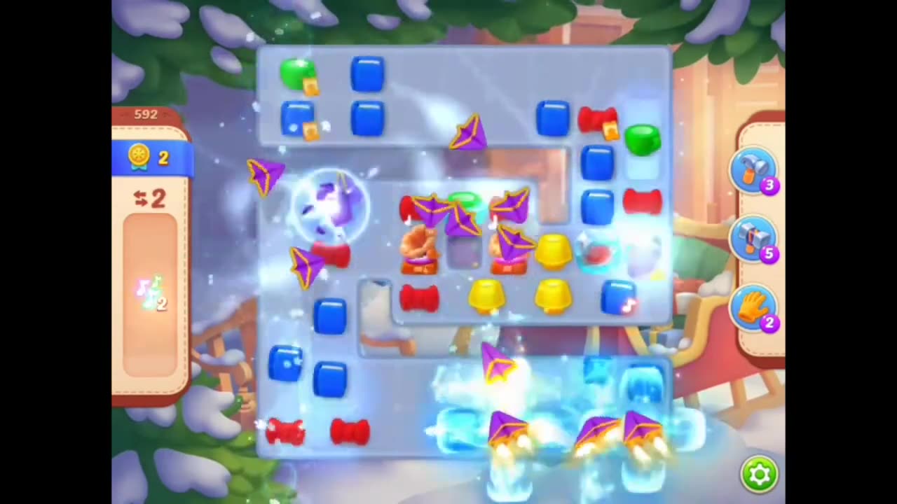 🛠️ Let’s Play Homescapes: Levels 590–599 – Workshop Renovations ❄️✨