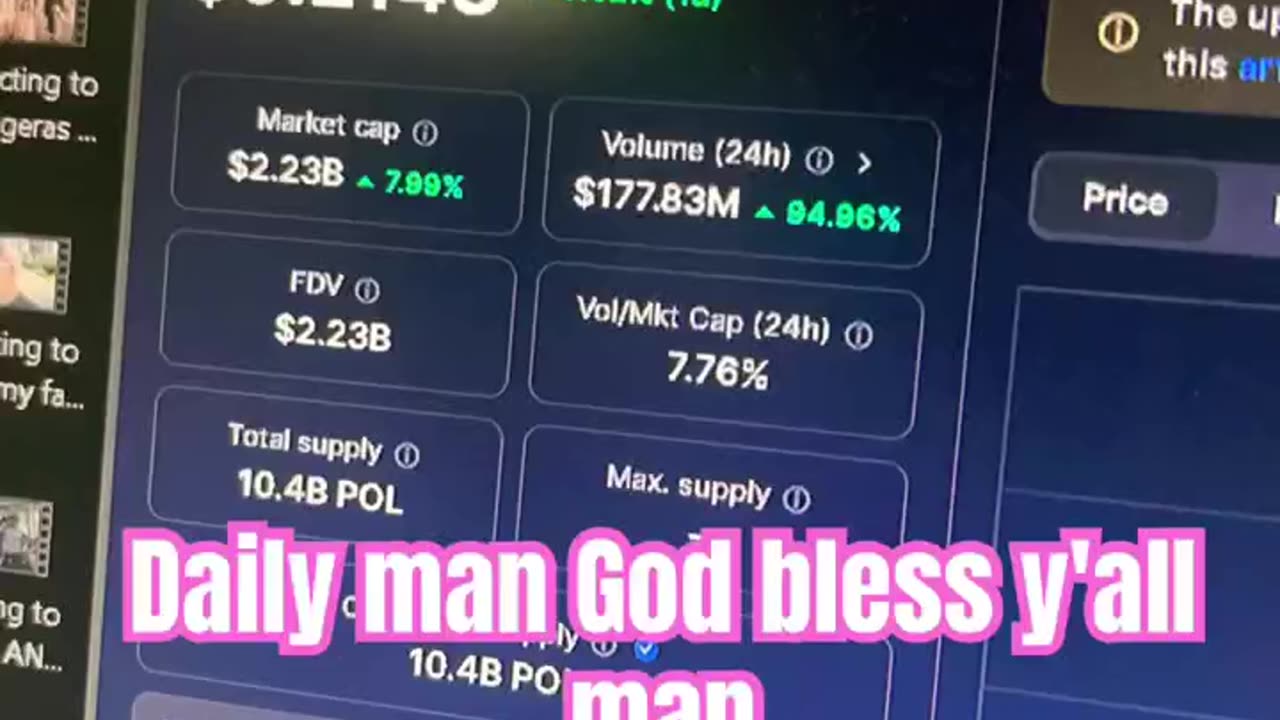 polygon pol crypto news today! #fyp