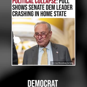 Chuck Schumer's Favorability Tanks