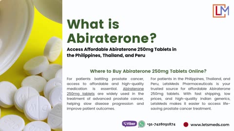 Bumili Abiraterone 250 mg Tablet Presyo Philippines
