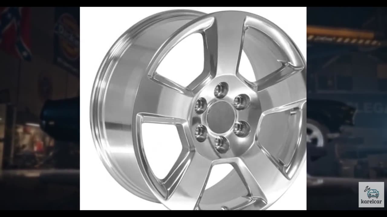 OE Wheels CV76 20 Inch Rim Fits Tahoe Style 6x139.7 20x9 Polished - Hollander 5