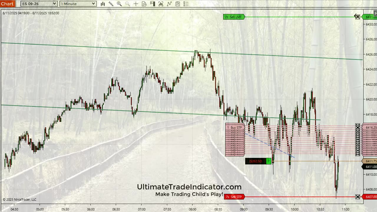 NAILED ANOTHER ONE ON THE ES TODAY
