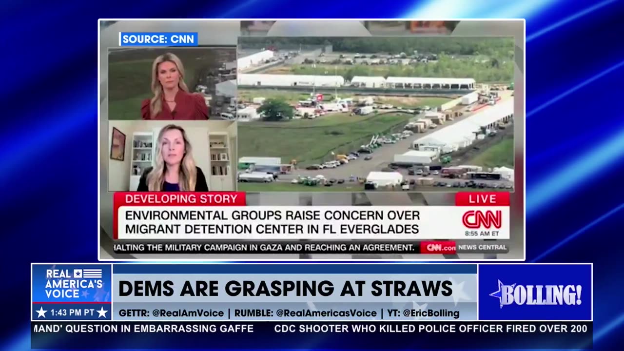 DEMS CLAIM ALLIGATOR ALCATRAZ COULD BE HURTING THE ENVIRONMENT