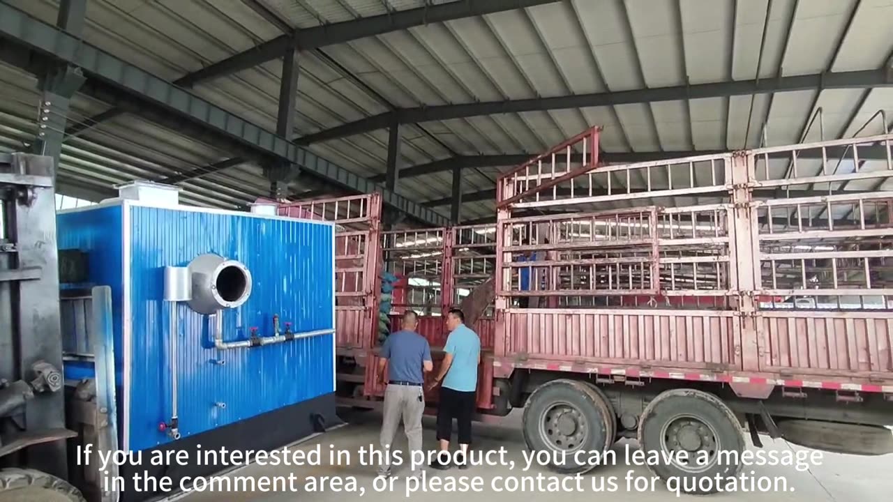 Wood drying hot air furnace