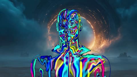 Psychedelic Meditation with Healing Frequency | Relief from Stress and Anxiety