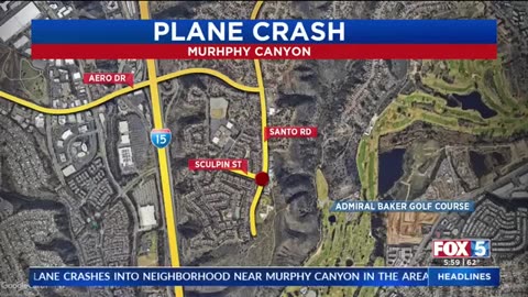 Plane crashes near Murphy Canyon