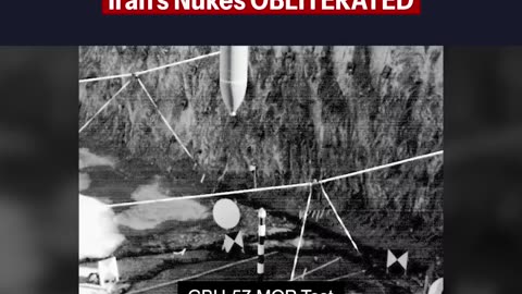 PENTAGON RELEASES TEST FOOTAGE SHOWING HOW BUNKER-BUSTERS WORK