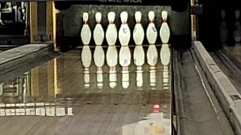 Bowling at Suncoast Hotel & Casino in Las Vegas, NV, 9/23/25, score; 169