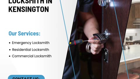 Your Security, Our Priority – Expert Locksmith in Kensington for Every Lock and Key Need