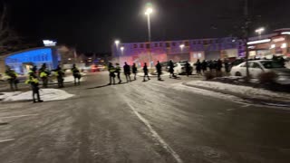 LIVE: Demonstration Outside Hotel Protesters Suspect Greg Bovino Is Staying At