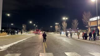 LIVE: Demonstration Outside Hotel Protesters Suspect Greg Bovino Is Staying At