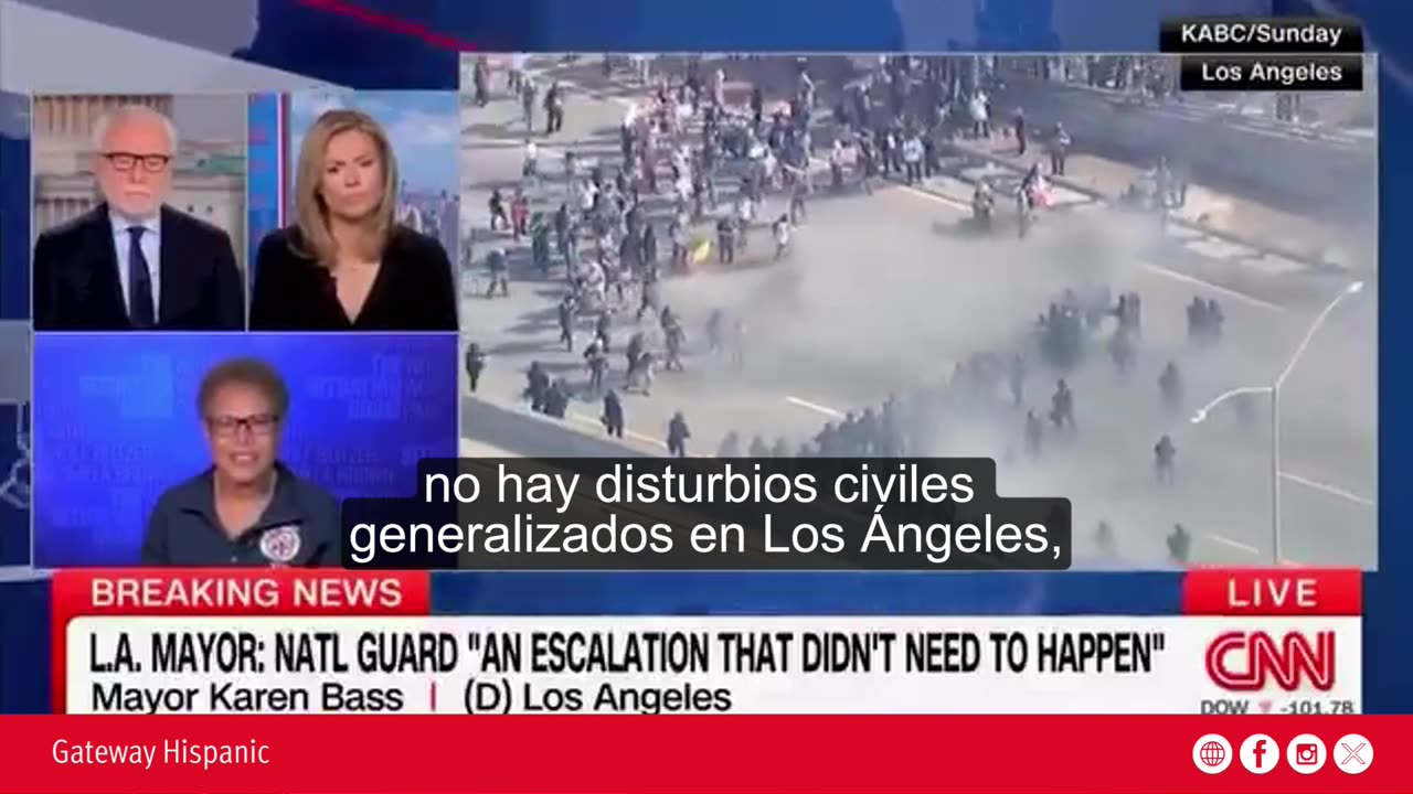 Karen Bass Downplays Los Angeles Unrest and Rejects National Guard Support.