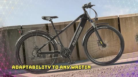 RANDRIDE YG70 Electric Bike 1000W Motor 48V 14AH Lithium Battery 27.5 Inch Electric Bike