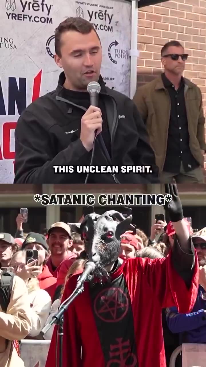 Charlie faces down a Satanist at Illinois State University.
