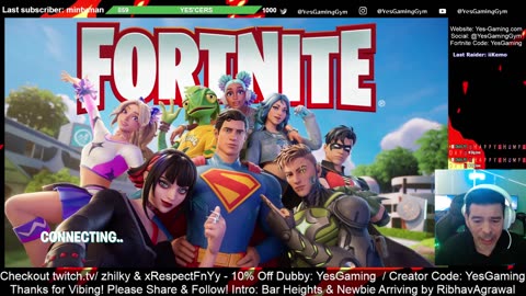 Sparkling Fun on Fortnite Daily Show with Host DjS Oh YES! Gaming in Fishers