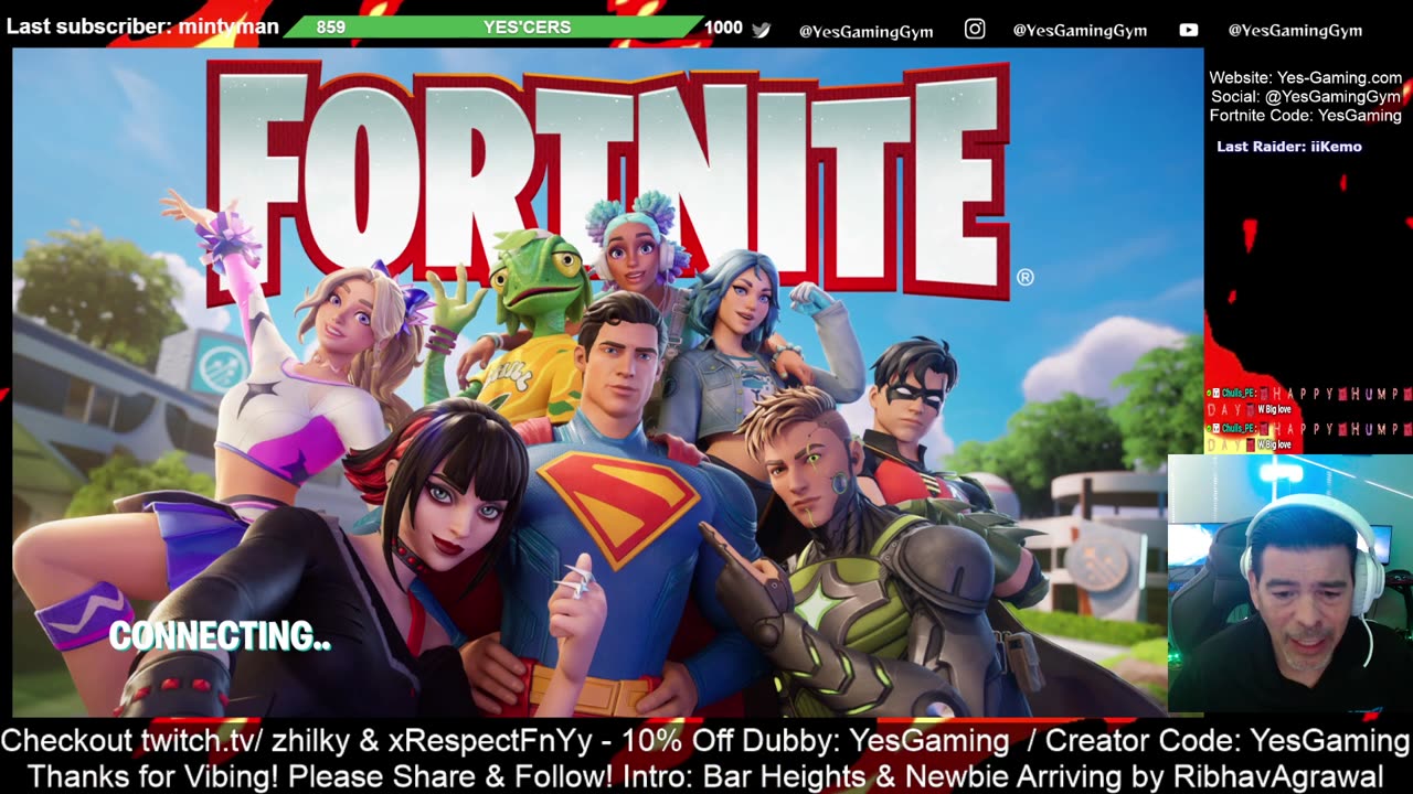 Sparkling Fun on Fortnite Daily Show with Host DjS Oh YES! Gaming in Fishers