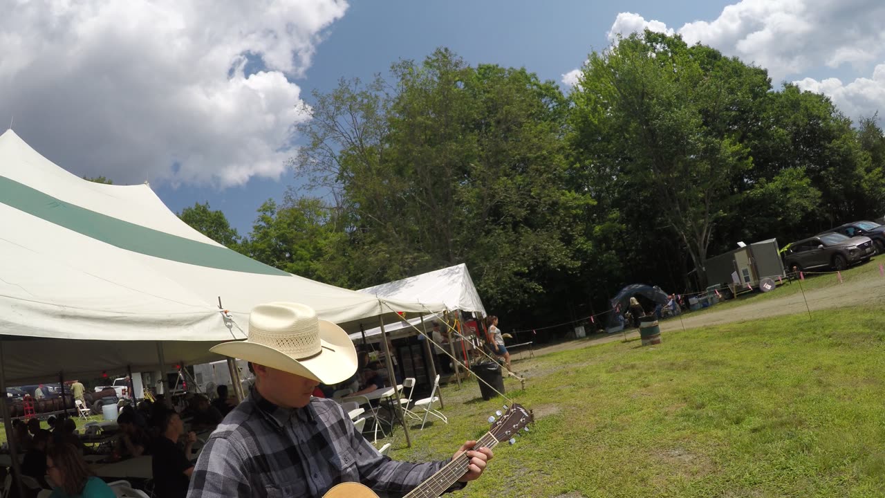 Stellafane 2023, walking around with Church the goat part 2 . Star party Vermont