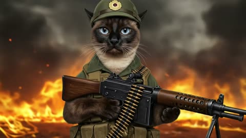 CATS AT WAR