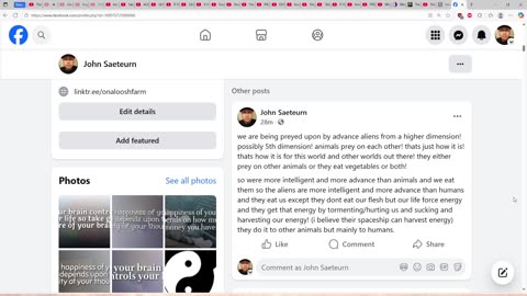 aliens preying on humans and discussing demons