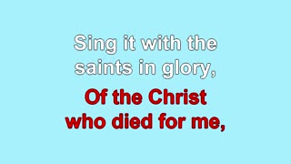 I Will Sing the Wonderous Story V1-5