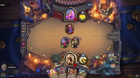 Hearthstone random ranked match.