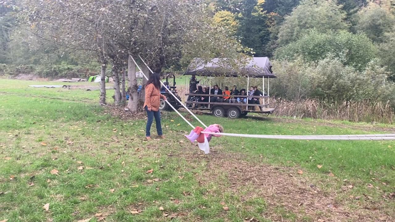 Swinging on the Monkey Rope