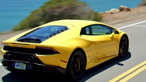 INSANE Yellow Lamborghini Huracan Acceleration Test in America – You Won’t Believe the Speed!