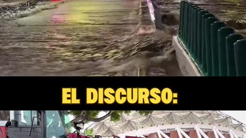 CAOS POR LAS LLUVIAS EN LA #CDMX