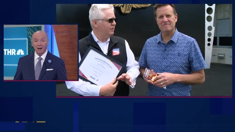 May 8, 2025 - WTHR Legends Chuck Lofton & Dave Calabro Honored as 500 Festival Broadcast Icons