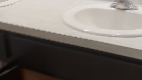 Bathroom before remodeling