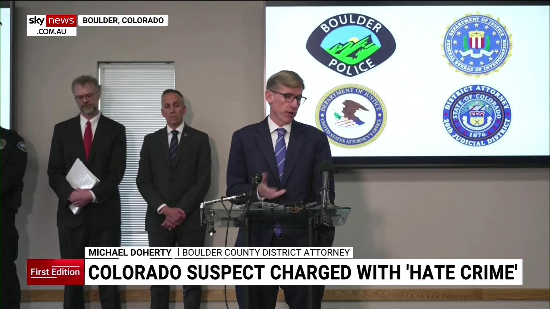 Suspect in Colorado attack charged with federal hate crime