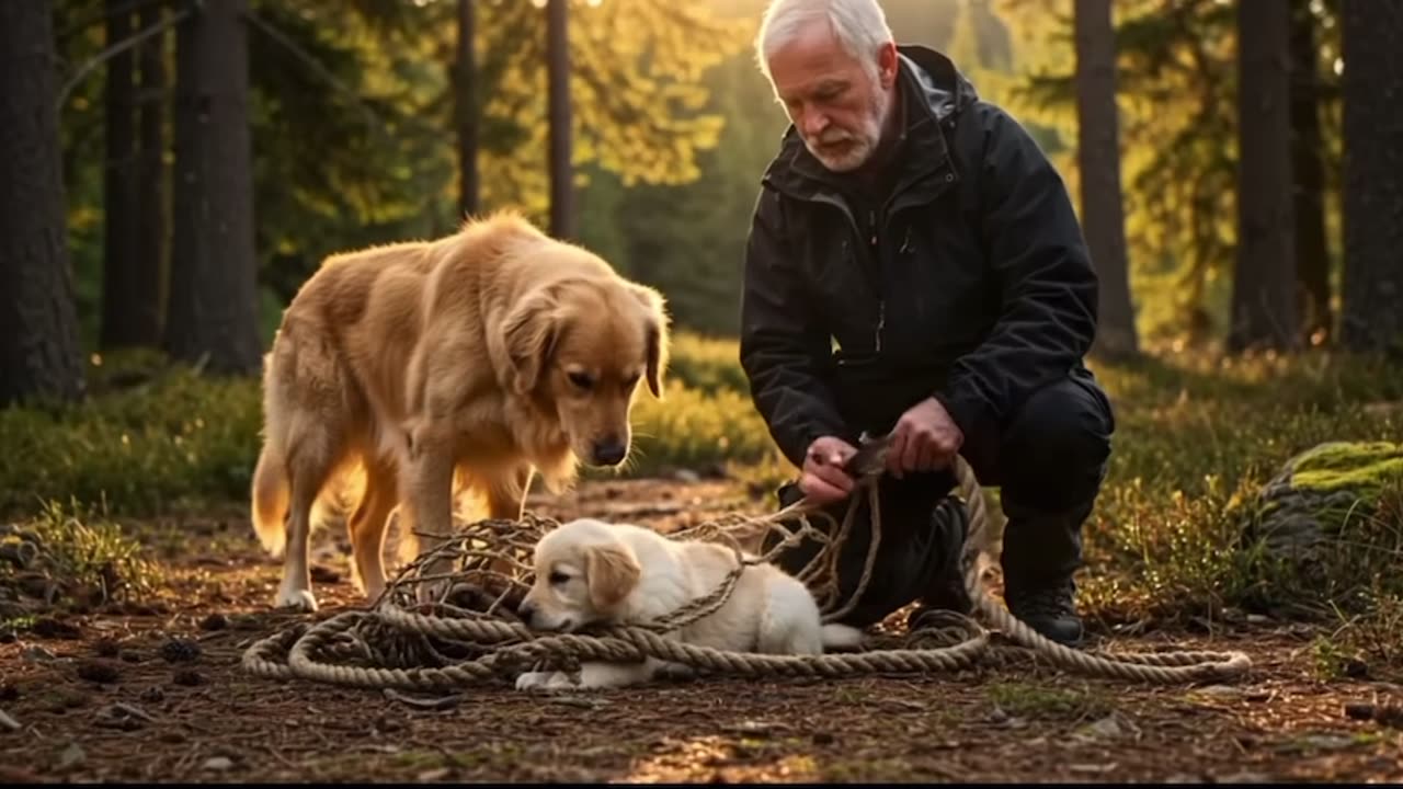 A Man Saved a Puppy… Then the Dogs Saved Him