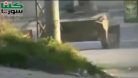 Syrian War 1 BMP-1 hit by rebel RPG in Hama governate 2012.03.20