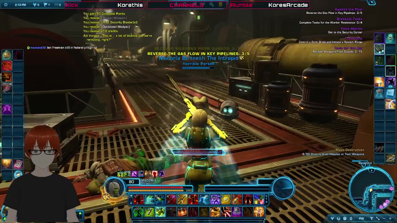 Let's clear some end-game story on some alts.