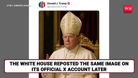 Trump on AI Pope Uproar, Laughs At Critics, Slams