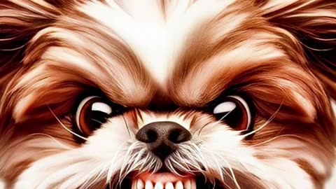 THE ANGRY DOG👿 #ai #aiart #dog #chatgpt